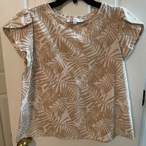 Loft Petal Sleeve Blouse